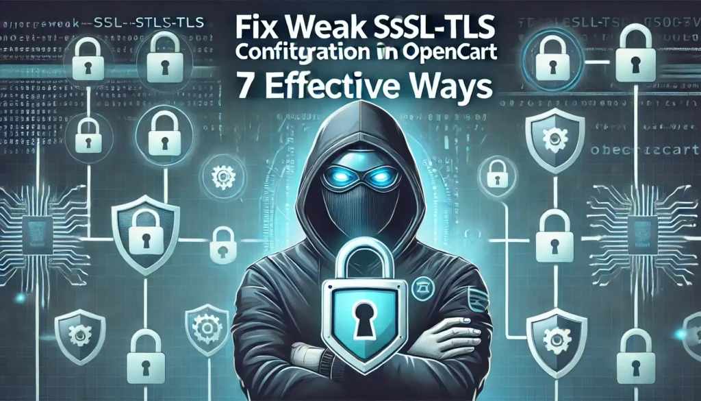 Fix Weak SSL-TLS Configuration in OpenCart: 7 Effective Ways